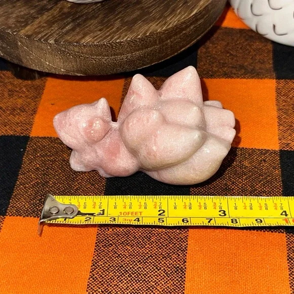 Pink Opal Kitsune - Picture 2 of 4